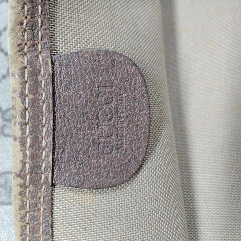 Vintage GUCCI GG Supreme Web Sherry Line Tote Bag 002-123-6487 - Picture 9 of 10